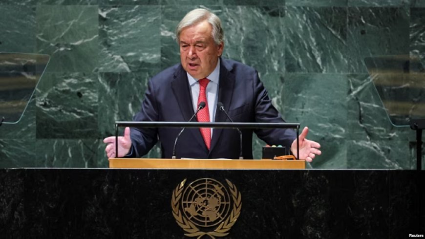 Sekjen PBB: Tak Banyak Waktu untuk Cegah Krisis Iklim