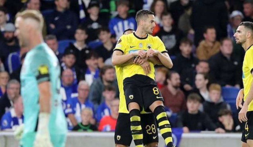 Brighton Tertunduk di Liga Europa Meski Jagoan di Premier League