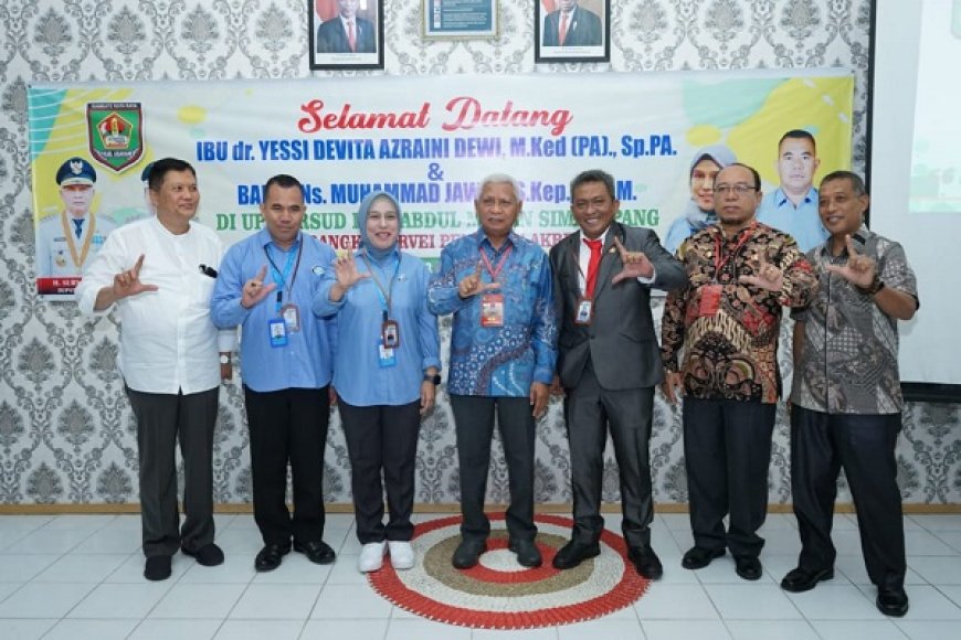 Tim Survey Akreditasi Tinjau Layanan RSUD Haji Abdul Manan Simatupang