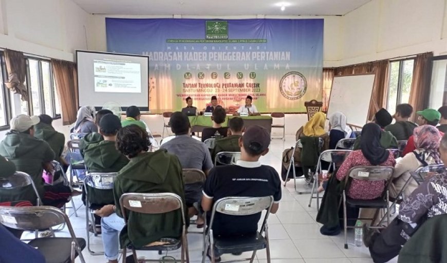 Krisis Pangan, Ketua DPRD Gresik Ajak Kader NU Menjadi Petani Tangguh