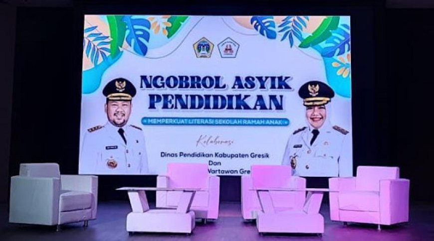 Kolaborasi KWG-Dispendik Gresik "Ngobrol Asyik" Sekolah Ramah Anak