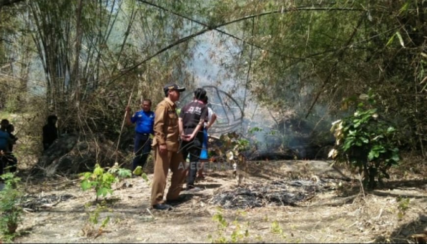 Kali Keempat Lahan Gunung Budeg Kembali Terbakar, 20 Hektare Lahan Terbakar