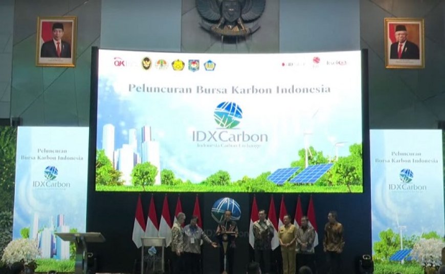 Presiden Jokowi Resmi Buka Bursa Karbon Indonesia: Kontribusi Nyata dalam Mengatasi Perubahan Iklim