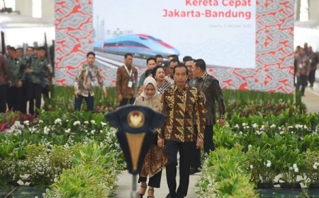 Presiden Jokowi: Kereta Cepat Jakarta-Bandung Menandai Modernisasi Transportasi Massal