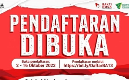 Beasiswa Aktivis Nusantara (BAKTI NUSA) 13: Menumbuhkan Pemimpin Berkualitas untuk Masa Depan Indonesia