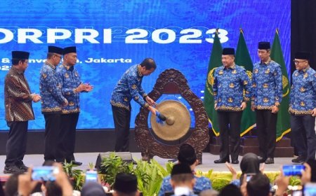 Presiden Jokowi: Korpri Sebagai Kekuatan Utama Penentu Kemajuan Bangsa