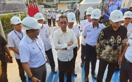 Penanggulangan Krisis Air: Reservoir Komunal Waduk Pluit Diresmikan untuk Melayani Warga DKI Jakarta