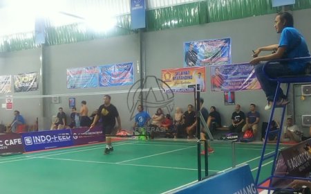 Turnamen Bulu Tangkis Pendopo Cup 2, Ajang Berkumpul dan Mencari Bibit Unggul di Tulungagung