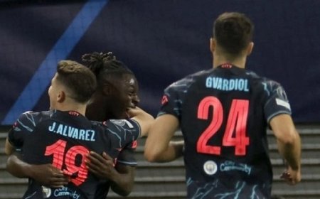 Manchester City Raih Kemenangan Gemilang 3-1 atas RB Leipzig di Liga Champions