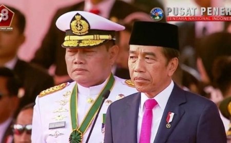 Jokowi Senang Kepercayaan Masyarakat Terhadap TNI Tetap Tinggi di HUT TNI ke-78