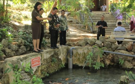 Puspenkum Kejagung RI Terkesima Keindahan Wagos Gresik