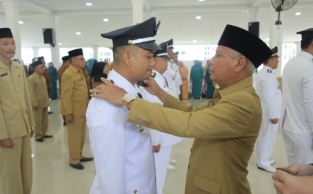 Bupati Asahan Lantik Pejabat, Ini Daftarnya