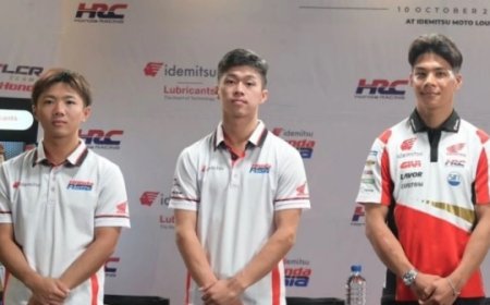 Rider Moto2 Ai Ogura Nikmati Kuliner Indonesia Jelang Aksi di Sirkuit Mandalika 2023
