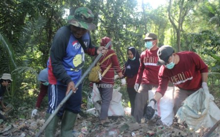 World Cleanup Day 2023 Bergema, DLH Bersama Relawan dan Komunitas di Kediri Bersatu Bersihkan Sampah