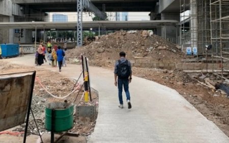 Perubahan Akses Pejalan Kaki di Stasiun Manggarai: Penyesuaian Alur Pengguna KRL