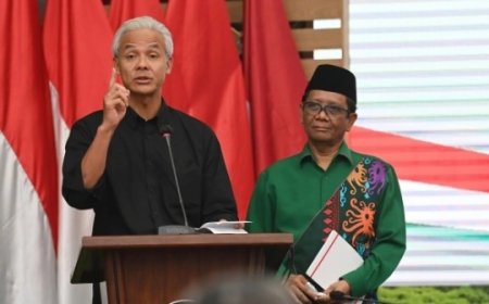 Duet Ganjar Pranowo dan Mahfud MD Dideklarasikan sebagai Capres-Cawapres untuk Pilpres 2024