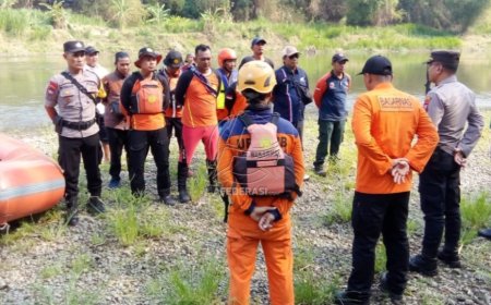 Santri Asal Temanggung Hilang Terbawa Arus Sungai Brantas di Kediri