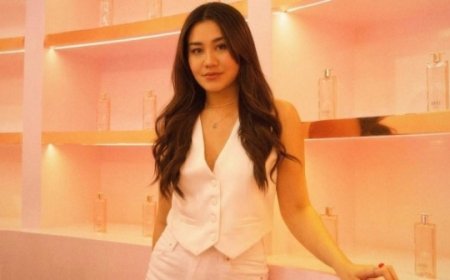 Aaliyah Massaid Menyita Perhatian dengan Penampilan Mewah di Peluncuran Fendi