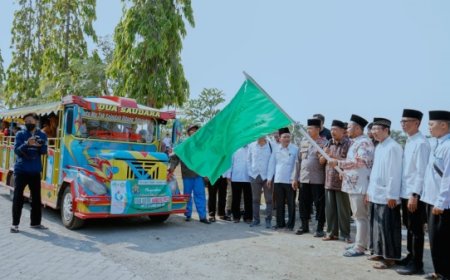 Ratusan Santri Ramaikan Kirab Hari Santri