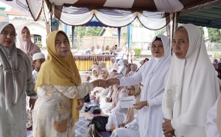 Bupati Asahan Hadiri Pengajian Akbar di Masjid Istiqamah Pulau Rakyat