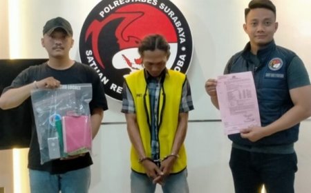 Bandar Narkoba Surabaya Ditangkap