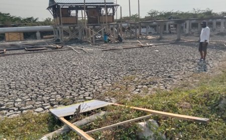 Papan Nama Proyek Pandanan Dirusak, Kades Ancam Laporkan ke Polisi