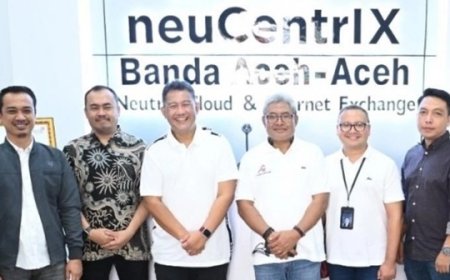 Telkom Resmikan Data Center ke-6, neuCentrIX Banda Aceh, untuk Dukung Digitalisasi Indonesia