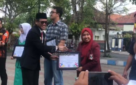 Pj Bupati Tulungagung Heru Suseno Memimpin Upacara Peringatan Hari Sumpah Pemuda ke-95