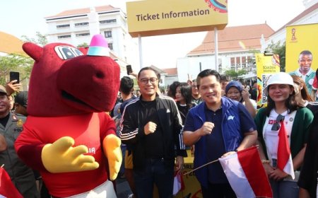 Trophy Experience Piala Dunia U-17 Mewarnai Kota Surabaya