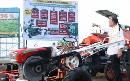 Kementan Tingkatkan Mekanisasi Pertanian dan Evaluasi Kontrak Alsintan untuk Peningkatan Produksi