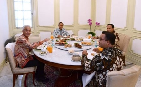 Pertemuan Santap Siang Jokowi dengan Calon Presiden: Sikap Netralitas dan Diplomasi Politik