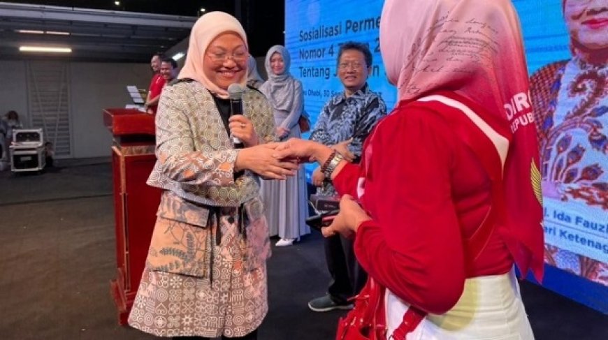 Menteri Ketenagakerjaan Dorong Pekerja Migran Indonesia di Abu Dhabi untuk Menjadi Duta Bangsa