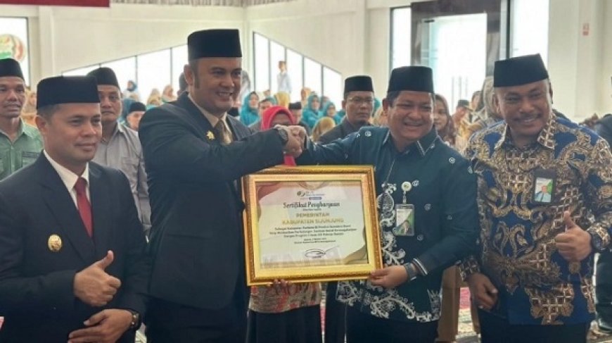 Pemkab Sijunjung Luncurkan Program Perlindungan 1 Nagari 100 Pekerja Rentan