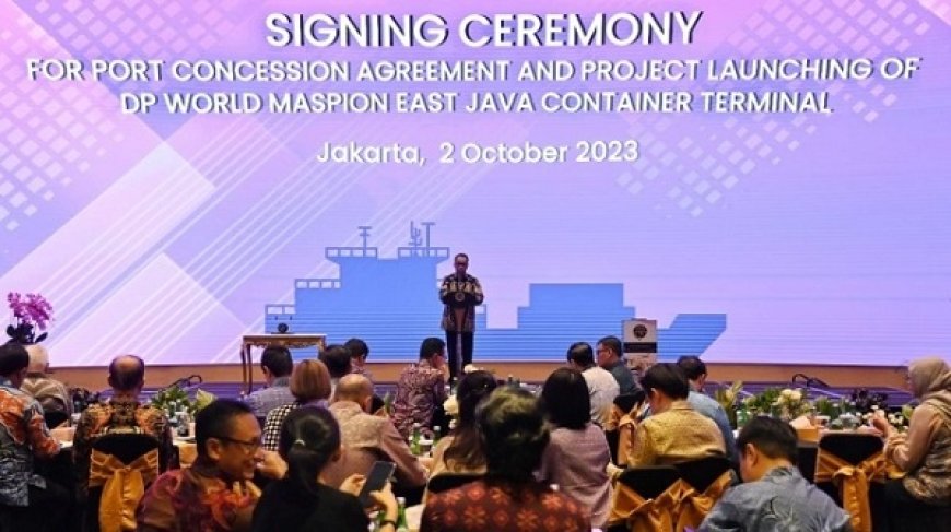 Kolaborasi DP World dan Maspion Group: Pembangunan Terminal Peti Kemas Strategis di Jawa Timur