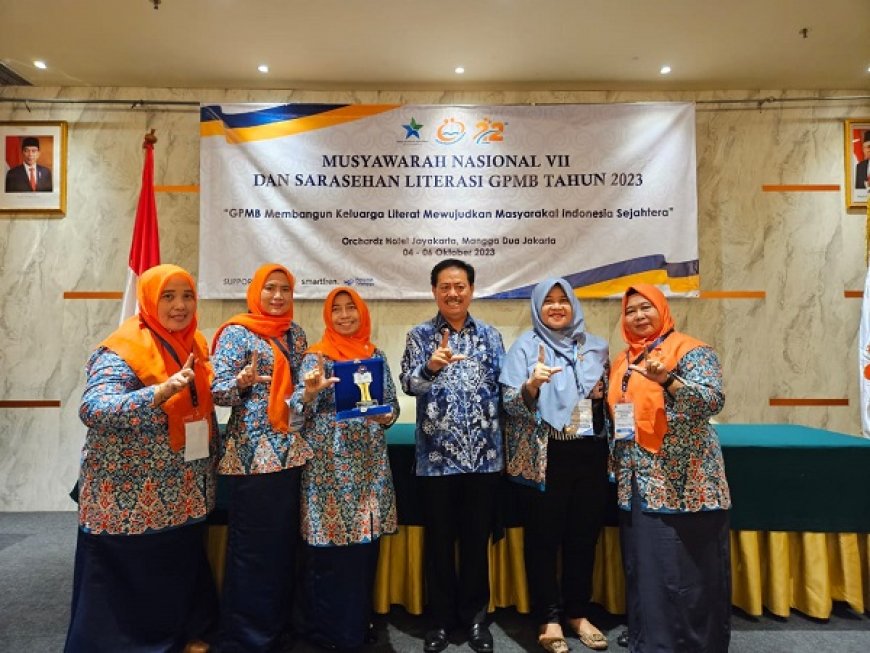 GPMB Asahan Raih Penghargaan Sandya Praditya dari Perpustakaan Nasional