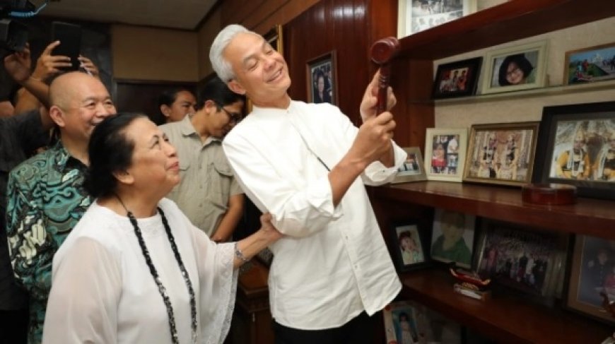 Politikus Senior Partai Golkar, Ceu Popong, Raih Perhatian Publik dengan Kunjungan Calon Presiden 2024