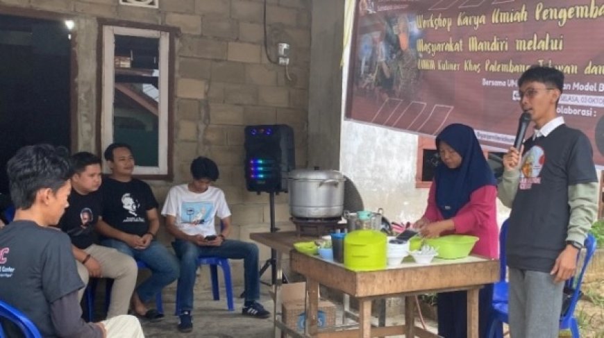 Pemberdayaan UMKM Kuliner: Ganjar Milenial Center Sumsel Dorong Kemajuan Bisnis Model dan Tekwan