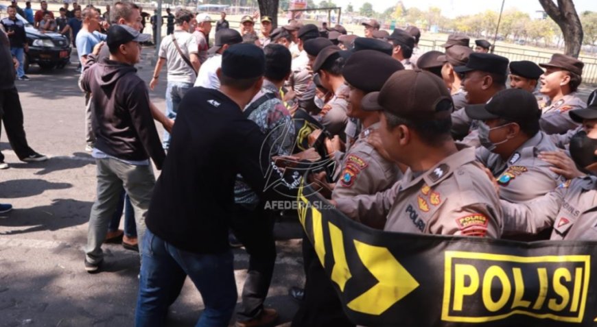 Ratusan Personil Polres Kediri Siap Amankan Pemilu 2024