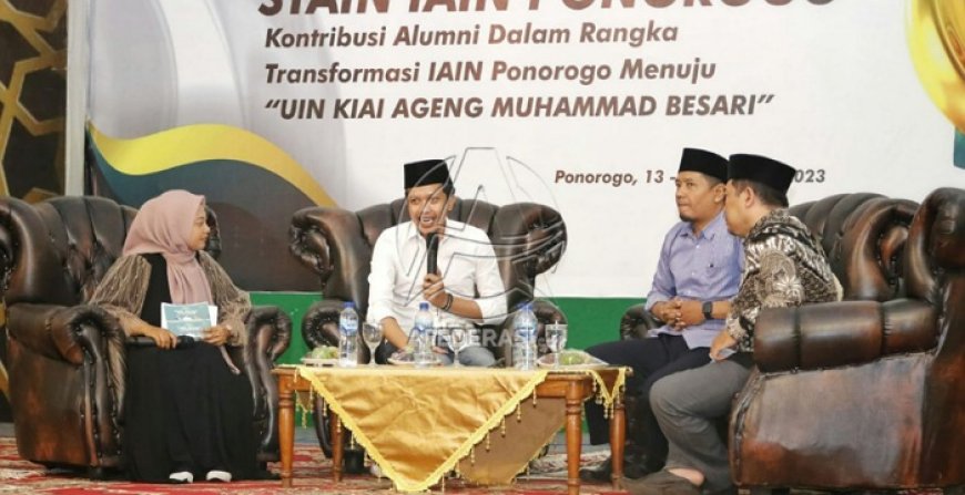 Wabup Trenggalek Dukung Transformasi STAIN IAIN Ponorogo Menuju UIN Kiai Ageng M Besari