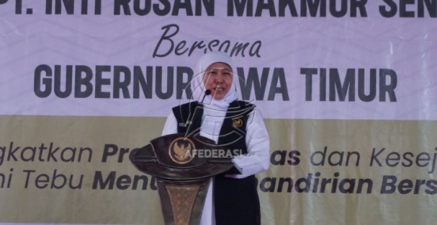 Gubernur Jatim Apresiasi Inovasi Kelompok Tani Tebu Tulungagung Cetak Rendemen Gula 15 Persen