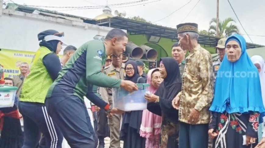 TNI Menggelar Bakti Sosial dan Ajak Masyarakat Bijak dalam Musim Politik