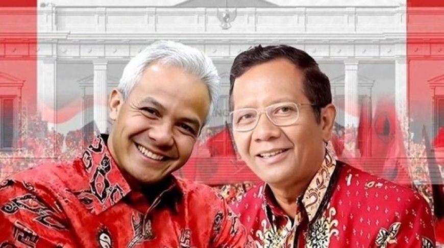 Ganjar Pranowo Pilih Mahfud MD sebagai Cawapres PDIP