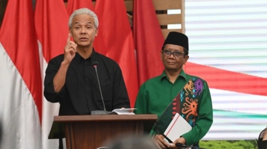 Duet Ganjar Pranowo dan Mahfud MD Dideklarasikan sebagai Capres-Cawapres untuk Pilpres 2024
