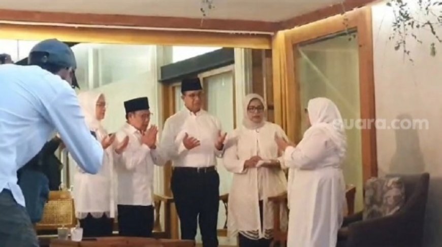 Anies Muhaimin Kenakan Kemeja Putih Polos Saat Mendaftar ke KPU: Simbol Sederhana dan Semangat Kerja