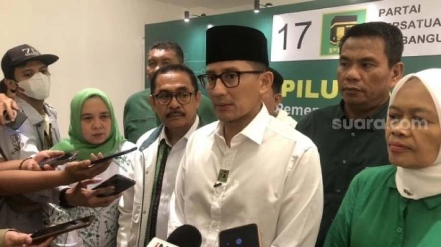 Sandiaga Uno: Legowo dengan Keputusan PDIP Pilih Mahfud MD sebagai Cawapres Ganjar Pranowo
