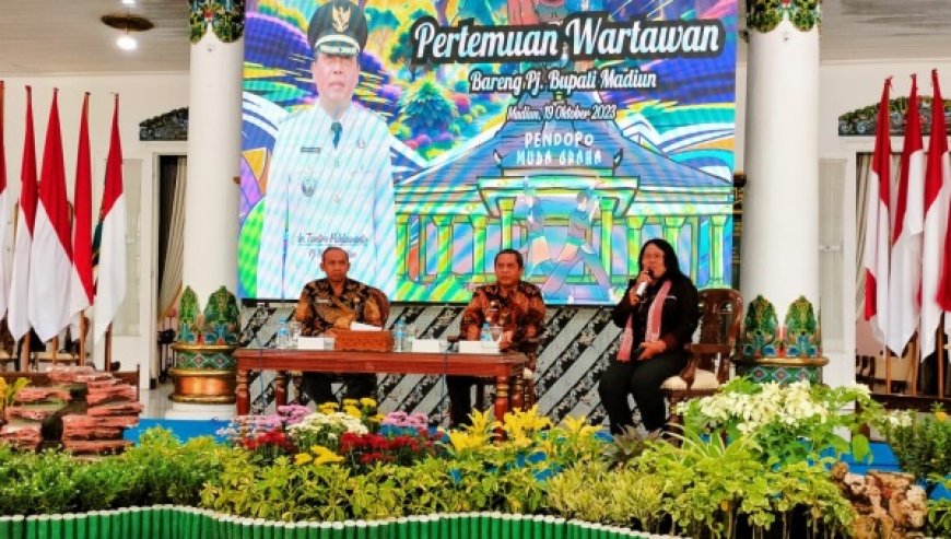 Pj Bupati Madiun Minta OPD Publikasikan Program Kerja melalui Media