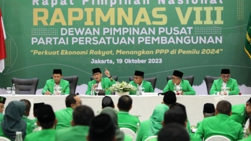Sandiaga Uno Ajak Pengurus PPP Rapatkan Barisan Jelang Pemilu 2024
