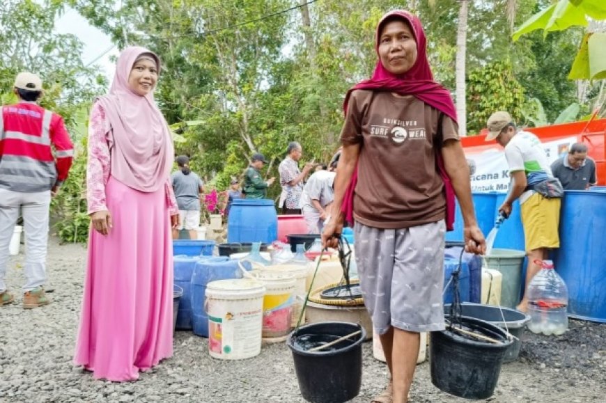 Kemarau Panjang, SIG Salurkan 906 Ribu Liter Air Bersih