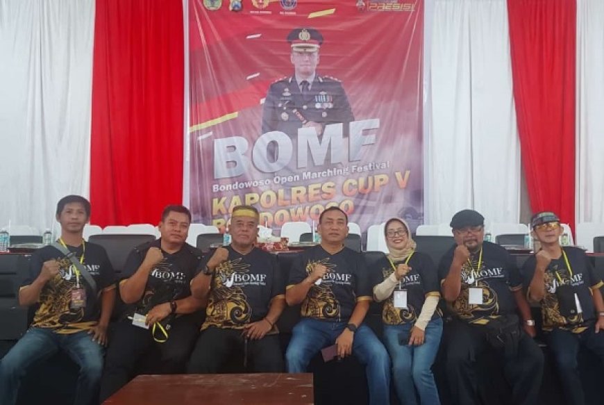 Kembangkan Kreativitas Siswa, Pemkab Bondowoso Berpartisipasi di Marching Festival Kapolres Cup 2023