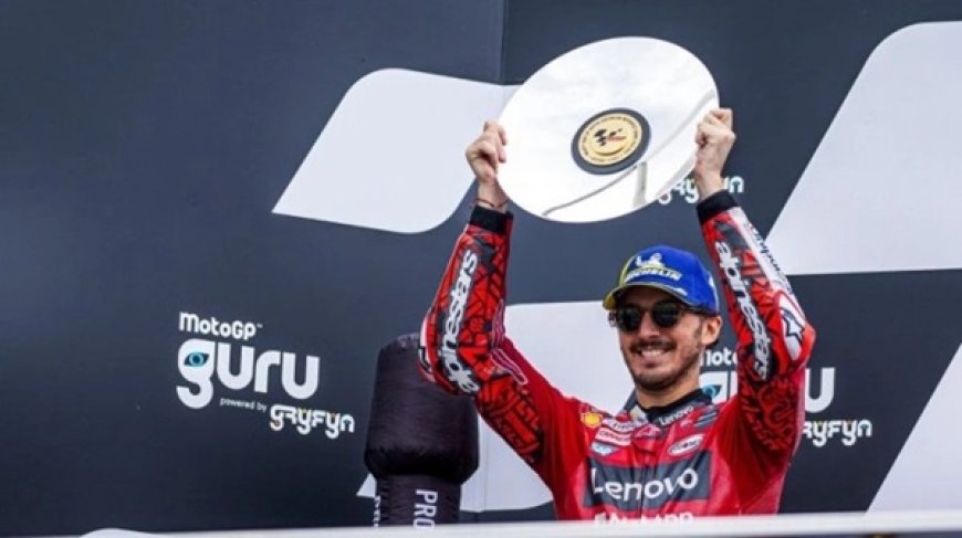 Francesco Bagnaia Puas dengan Penampilan di MotoGP Australia 2023, Johann Zarco Kuasai Posisi Terdepan